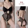 Sexy Ny Sexy Roupa de Dormir Transparente Lingerie Francesa para Mulheres com Laço Grande Renda Tentação Macacão Sexy