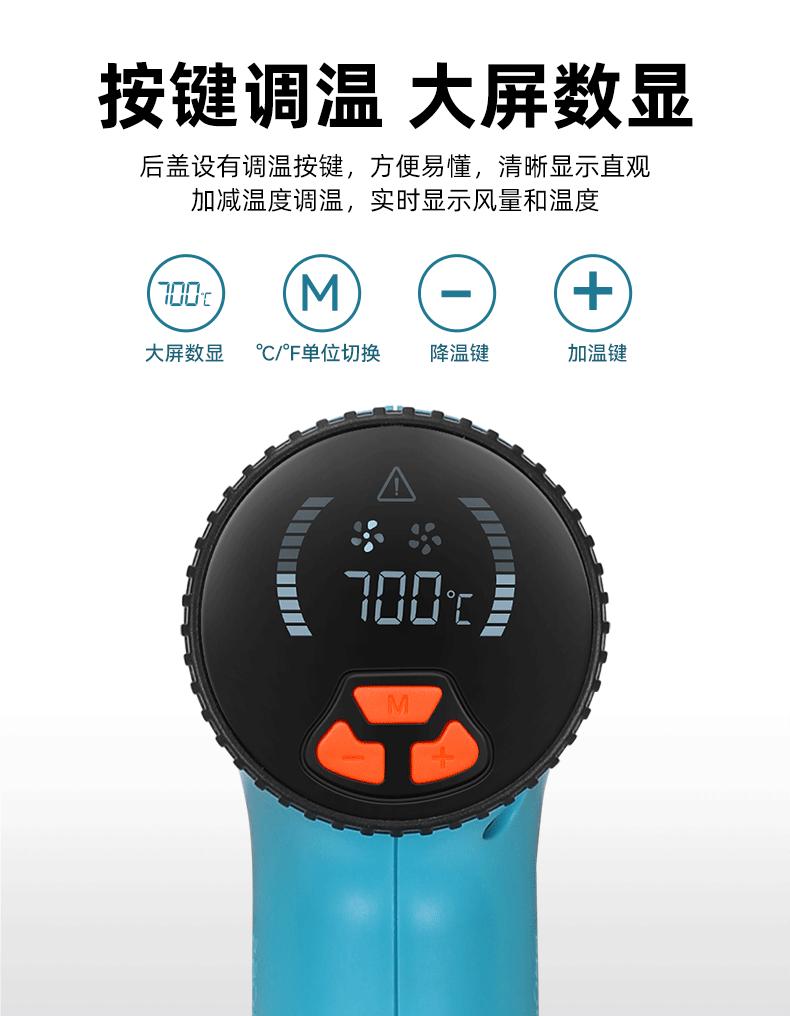 邦远工业轻型高温热风枪_07
