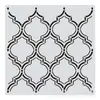 Plantilla auxiliar de pintura geométrica de mandala de 12 pulgadas para pintura de azulejos, paredes de piedra, spray de Amazon transfronterizo