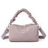 Bolsa Feminina de Cor Sólida 2025 Nova Bolsa de Ombro Único Transversal Tendência Transfronteiriça Leve Múltiplos Compartimentos Bolsa Feminina de Nylon