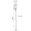 Louça Portuguesa Fosca 304 em Aço Inox Sobremesa Colher de Café Colher de Bife Ocidental Faca e Garfo Colher 16 Peças
