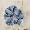 Laço de Cabelo Floral Fresco Estilo Floresta Renda Scrunchie Feito à Mão Scrunchie Grande Amarrado Acessório de Cabelo Feminino de Alta Qualidade