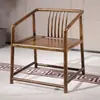 Cadeira de Madeira Maciça, Poltrona Novo Estilo Chinês, Mesa de Chá com Cadeira, Cadeira para Sala de Estar e Escritório em Casa, Cadeira Imperial, Cadeira do Erudito, Cadeira Chapéu de Oficial