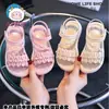 Sandalias de Verano para Niños y Niñas Bebé Pequeño Zapatos para Niños Pequeños Sandalias de Plástico con Puntera de Princesa Venta al Por Mayor