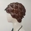 Gorro de Encaje Tejido a Mano Transpirable Estilo Étnico de Moda Estilo Occidental para Viajes Sombrero Frío Sombrero Apilable