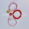 Brinquedos infantis, joias infantis, pulseira de pérolas, uma variedade mista, diâmetro de 6 mm perfurado