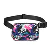 Bolso Lulu del mismo estilo en stock, riñonera antisalpicaduras, riñonera deportiva de nailon para correr, riñonera para teléfono móvil para hombres y mujeres.