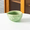 Tazón de Matcha con Forma de Corazón Estilo Japonés con Pico, Tazón con Lazo, Soporte para Batidor de Té, Más Vendido en Amazon, Venta Directa desde Changji