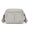 Moda de Comércio Exterior Bolsa de Ombro Leve de Grande Capacidade 2025 Novo Estilo Simples Versátil Nylon Bolsa Casual Bolsa Transversal Feminina