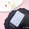 Molde de Silicone Múltiplas Mini Formas para Aplicação de Cola de Cristal DIY Molde Decorativo para Capa de Celular Acessórios Pequenos Acessórios de Cabeça Molde para Assar