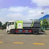 Tanque de vacío de 9 metros cúbicos para limpieza de alcantarillado a alta presión, succión de lodos y limpieza de fosas sépticas, sirviendo a propósitos duales en saneamiento y gestión de residuos