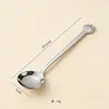 Colher de Aço Inoxidável 304, Colher de Sopa Doméstica, Espátula de Manteiga, Colher de Sobremesa, Colher Especial para Crianças, Colher de Refeição, Colher de Urso
