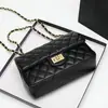 Bolso Acolchado con Cadena Estilo Chanel 2026 Modelo Nuevo Bolso para Mujer Elegante Bolso de Hombro Único Cruzado Bolsos de Mano para Mujer Bolso de Mano