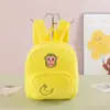 Mochila de Peluche de Animalito Lindo Dibujos Animados Niños Guardería Bolsa Escolar Juguete Reductor de Carga para Bebé Mochila