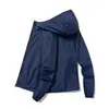 Ropa de Protección Solar de Verano para Hombre Talla Grande Chaqueta Abrigo Exterior Delgada Ropa para la Piel con Protección Solar