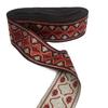 Uma variedade de acessórios de vestuário de renda bordados de traje étnico multicolorido fita jacquard de renda 5 cm fornecimento de fábrica