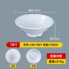 Tazón Roscado de Melamina, Tazón para Sopa y Fideos, Tazón Comercial Imitación Porcelana para Arroz y Fideos, Tazón para Wontons, Tazón para Sopa Picante, Tazón para Leche de Soya, Vajilla para Cafetería
