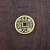 Monedas de Latón Estilo Antiguo de los Cinco Emperadores, Qin Half-Liang, Han Five-Zhu, Tang Kaiyuan, Song, Yuan, Ming Yongle Tongbao, 2.8 cm, Agrandadas y Engrosadas