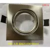 Portalámparas Mr11Mr16 Soporte de Foco de Techo Marco para Downlight Carcasa de Foco Empotrada de Acero Inoxidable Pantalla de Lámpara