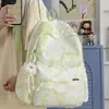 Mochila nueva estilo japonés con color degradado para estudiantes de secundaria femeninas, simple y elegante, gran capacidad, adecuada para estudiantes de preparatoria y universidad