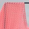 Novo Tecido para Vestido Top de Malha Hexagonal Jacquard Acolchoado Design Versátil Losango Atacado