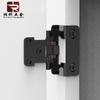 Bisagra Americana Tipo Media Cubierta Brazo Recto Bisagra de Cierre Automático Bisagra de Resorte Multifolding Bisagra de Hierro Herrajes para Puerta de Gabinete Bisagra Plegable