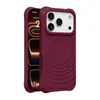 Adecuado para Apple 17Promax Funda de Teléfono Magnética Líquida con Forma de Ola Iphone16 Simple Silicona 15/14 Protección