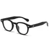 Nuevas Gafas Retro Planas Azules Elegantes con Bloqueo de Luz Azul para Estudiantes, Monturas de Gafas Graduadas Personalizadas Estilo Callejero con Remaches Transfronterizas 66045
