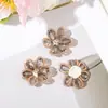 Chica Vitalidad Fantasía Cristal Flor de Cinco Pétalos DIY Trenzado a Mano con Cuentas Pasador de Pelo Accesorios para el Cabello Pendientes Flor para Zapatos Accesorios para Bolsos