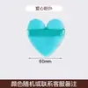 Esponja de Algodón Forma de Corazón para Polvos Sueltos Puff de Maquillaje Pelo Corto Puff para Polvos Secos Esponja Cushion para Polvos Sueltos Fábrica Transfronteriza