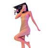 Noite dourada Sexy Underwear Sling Pure Attraction Pijamas Backless Perspectiva Camisola Fina Quente Livre Paixão terno