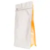 Bolsa de Sellado Lateral de Ocho Lados Colorida Bolsa con Cierre Hermético para Granos de Café Bolsa con Válvula de Aire para Té Comida para Gatos Comida para Perros Bolsa de Empaque Colorida