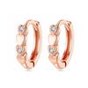 Pendientes de plata de ley 925 con forma de corazón para mujer, verano 2022, nuevo estilo, diseño personalizado, sencillos, combinables, elegantes, joyería para las orejas.