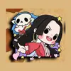 Ímã de Geladeira Magnético Acrílico Anime Desenho Animado Fofo One Piece Ímã de Geladeira Acrílico Personalizado Criativo