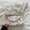 Bolso de Mujer Nuevo Estampado Verano 2026, Bolso de Hombro Clásico, Bolso de Mano con Perlas, Lindo Bolso Cruzado para Chica que va al Trabajo