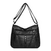 Bolso para mujer de mediana edad, bolso de madre, nuevo modelo 2026, bolso suave de cuero para hombro y cruzado, bolso para suegra y mujer de mediana edad/madre