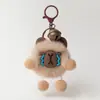 Amigos de la Dopamina Tirón Extremo Amiguito Llavero Colgante para Mochila Llavero de Peluche Lindo y Lindo