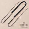Cordón Tianzhu de ágata cinabrio, jade hetiano, para uso vertical, cuerda para clavícula, cuerda tejida para colgante de joyería