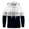 Suéter jacquard de manga larga con capucha para hombre, chaqueta con capucha de color cálido, estilo europeo y americano, para otoño e invierno