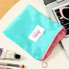 Bolsa de almacenamiento con cierre de broche de cierre automático, monedero portátil de dibujos animados, organizador de viaje para cables de datos, auriculares y joyas