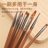 Pluma de uñas japonesa, pincel, pluma de barrido, pluma de construcción, varilla semitransparente, pluma de línea pintada para fototerapia, pluma con degradado, venta directa de fábrica