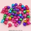 Anillos de Aluminio Coloridos Pequeñas Campanas Accesorios Hechos a Mano DIY para Hacer Colgantes para Mascotas Pulseras Navideñas Joyería Colgante