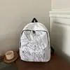 Mochila de impresión de letras transfronteriza 2026 verano nueva casual versátil gran capacidad estudiante deportiva transpirable para exteriores