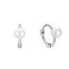 Pendientes de plata de ley S925 con cuentas redondas geométricas para mujer, sencillos, elegantes, ligeros y de lujo, con forma de oreja.