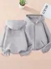 Ropa para Niños, Chaquetas para Niños y Niñas, Sudaderas con Capucha Gruesas de Otoño e Invierno para Niños Mayores, Sudaderas con Cremallera Deportivas para Niños en Stock