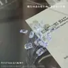 Decorações Brilhantes de Zircônia Transparente para Nail Art, Zircônia Branca Cristal de Gelo, Base Transparente, Açúcar de Gelo Ovo de Pombo, Em Forma de Coração, Em Forma de Marquise Strass para Unhas