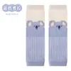 26 Calcetines de Algodón Transpirables Finos para Gateo de Bebé Anticaídas Tejidos para Bebés y Niños Pequeños, Rodilleras de Malla Antimosquitos