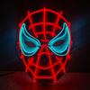 Máscara brillante de Halloween de Marvel, Spider-Man, Hulk, Batman, para adultos y niños, accesorios de baile de graduación, regalo