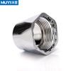 Tuerca hexagonal alta de plástico 5 puntos cinco puntos galvanizado salida de tubo de 18 mm tuerca de fijación de tubo accesorios de plomería para grifo