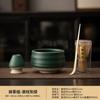 Terno tradicional japonês Matcha Batedor de ovos Matcha Colher Matcha Tigela Matcha Baiben Li Terno de cerimônia Matcha feito à mão